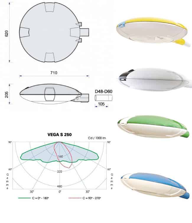 Đèn Đường VEGA đèn cao áp vega