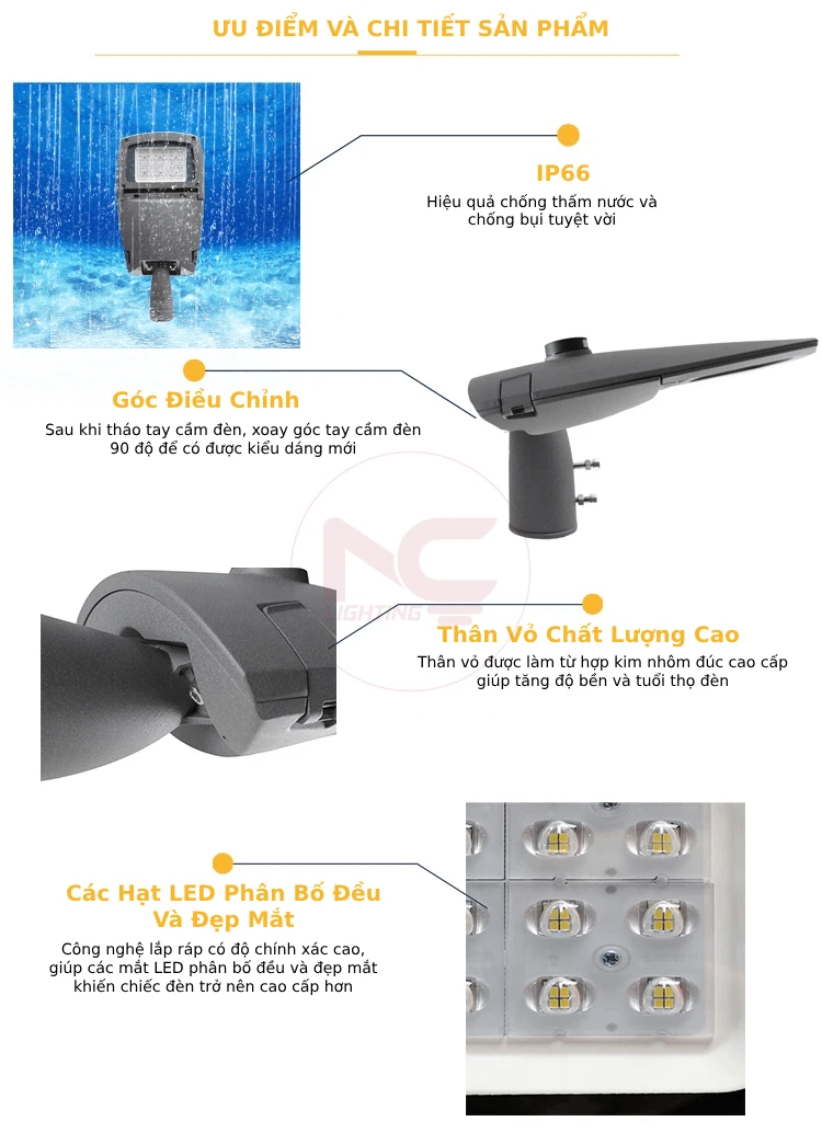 mô tả đèn led cao áp lnc-22