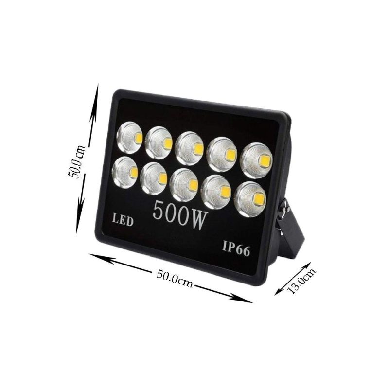 mặt nghiêng pha led 500w