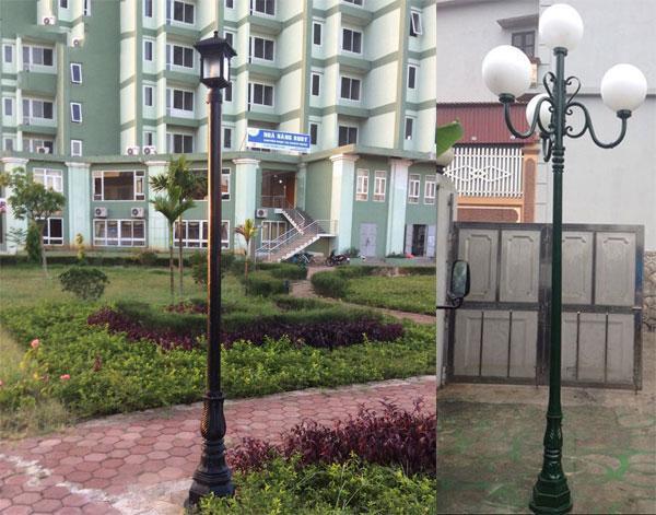 Mẫu cột đèn trang trí sân vườn DC-02 giá rẻ