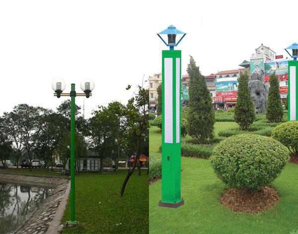 2 mẫu cột đèn trang trí công viên đẹp 2 mẫu cột đèn trang trí công viên đẹp