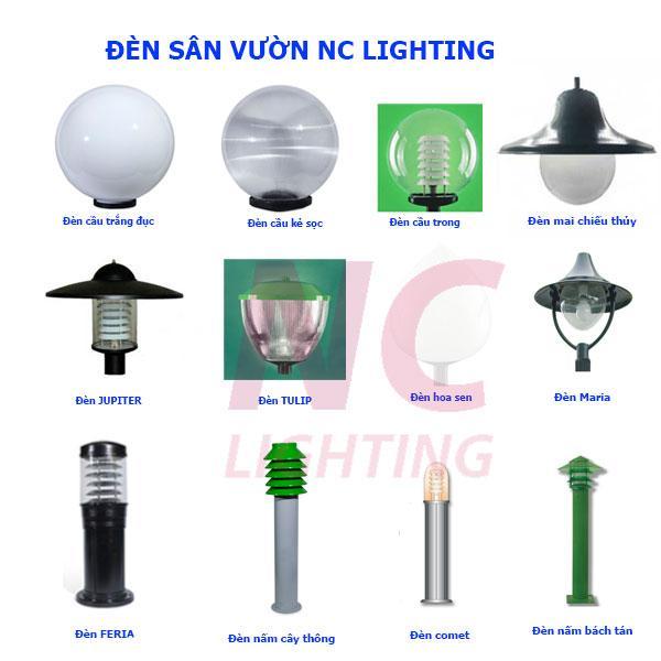 Các mẫu đèn sân vườn