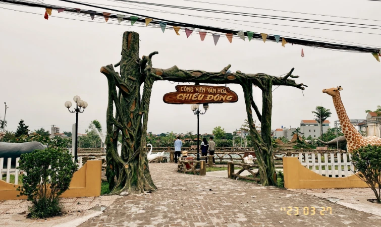 cột đèn sân vườn tại Hưng Yên