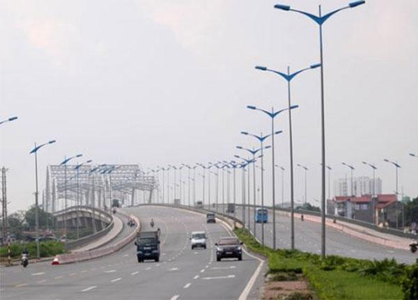Cột đèn cao áp bát giác rời cần