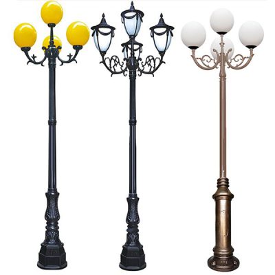 Cột Đèn Chùm 4 Bóng