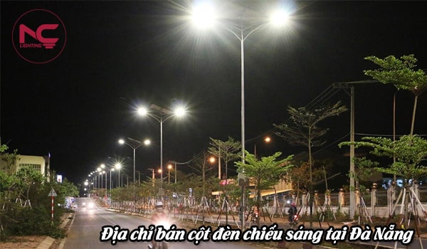 cột đèn chiếu sáng tại đà nẵng