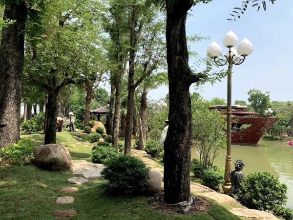 cột đèn sân vườn tại hải dương