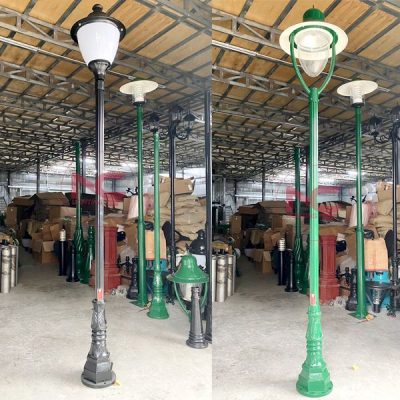 cột đèn trang trí 1 bóng dc02