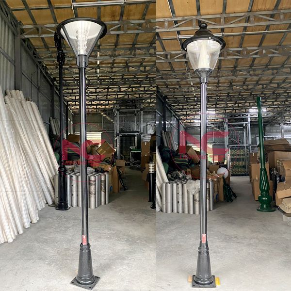 cột đèn trang trí 1 bóng dc11