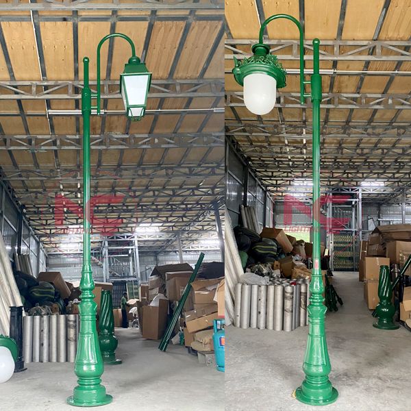 cột đèn trang trí 1 bóng