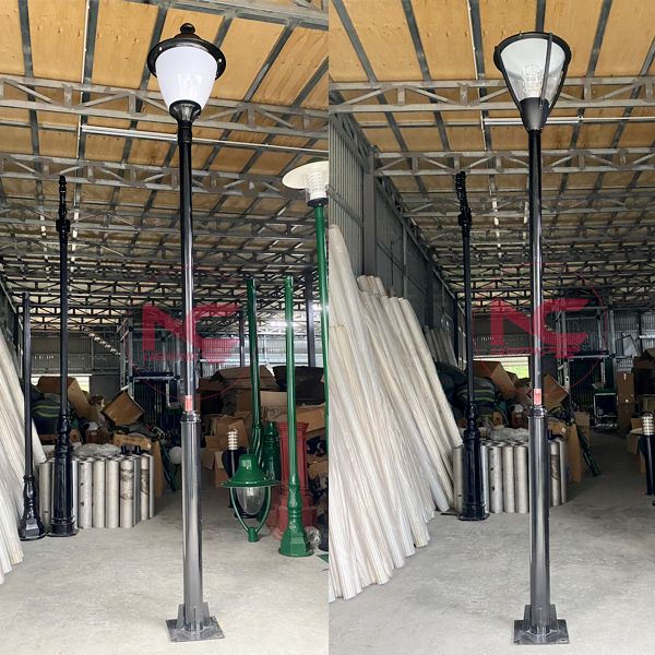 cột đèn trang trí 1 bóng