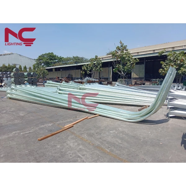 cột đèn cao áp liền cần cột đèn cao áp liền cần