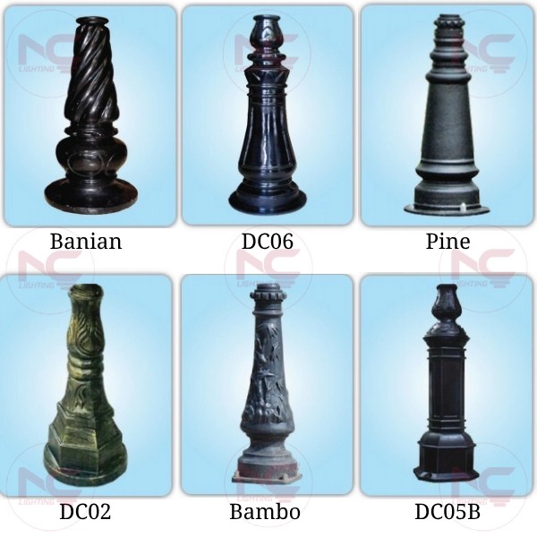 đế cột đèn sân vườn 4 bóng đế cột đèn sân vườn 4 bóng