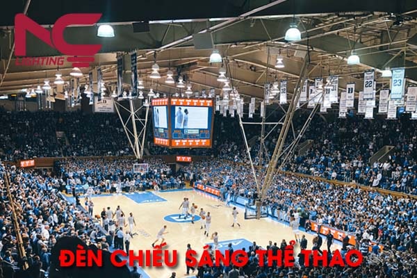 Đèn chiếu sáng sân bóng rổ