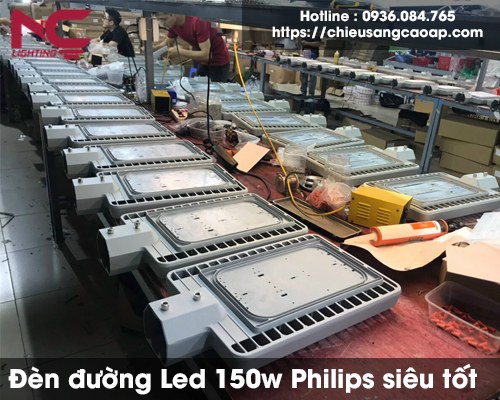Đèn đường Led 150w Philips siêu tốt Đèn đường led 150w philips