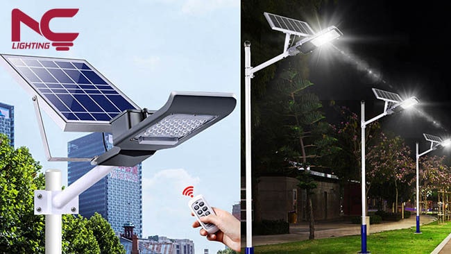 Đèn đường năng lượng mặt trời NC Lighting có tuổi thọ cao