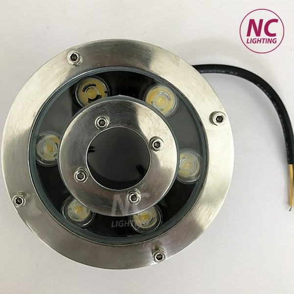 Đèn Led Âm Nước Bánh Xe NCB-01, P=6W RGB Đèn Led Âm Nước Bánh Xe NCB-01 nhỏ gọn