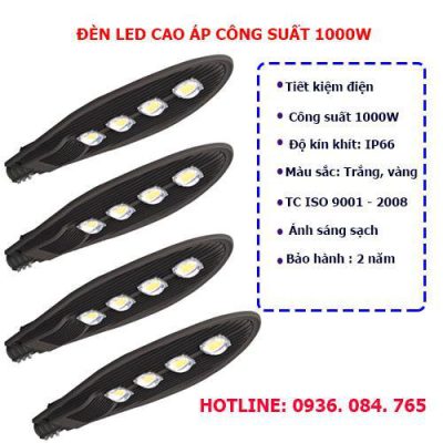 Đèn led cao áp 1000W Đèn led cao áp công suất 1000W