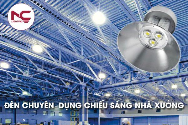 Đèn led chiếu sáng nhà xưởng chuyên dụng