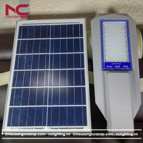 Đèn Led Năng Lượng Mặt Trời LNC95 màu trắng xanh
