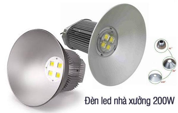 đèn led nhà xưởng 200w 