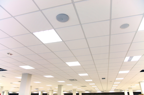 Đèn led panel chiếu sáng siêu thị