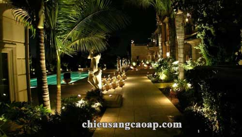 Đèn led sân vườn sử dụng những loại nào