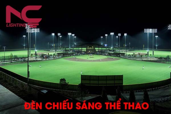 Đèn pha led chiếu sáng sân bóng đá