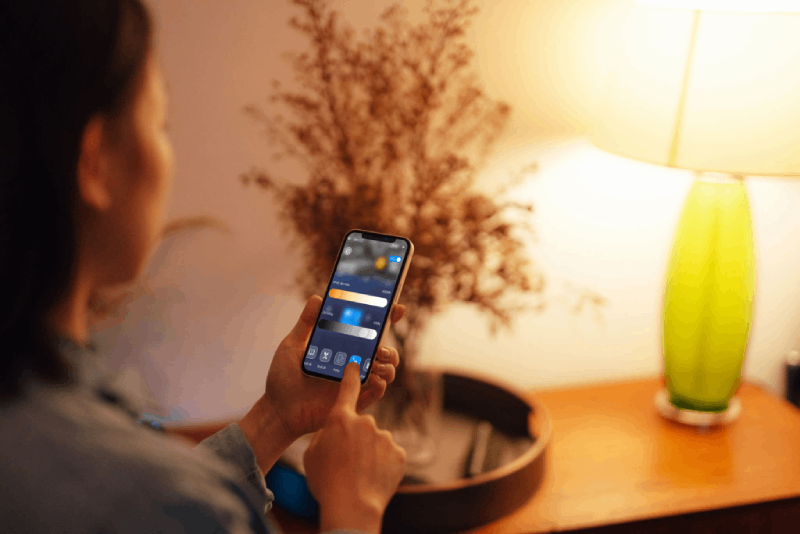 Điều khiển chiếu sáng thông minh trên smartphone