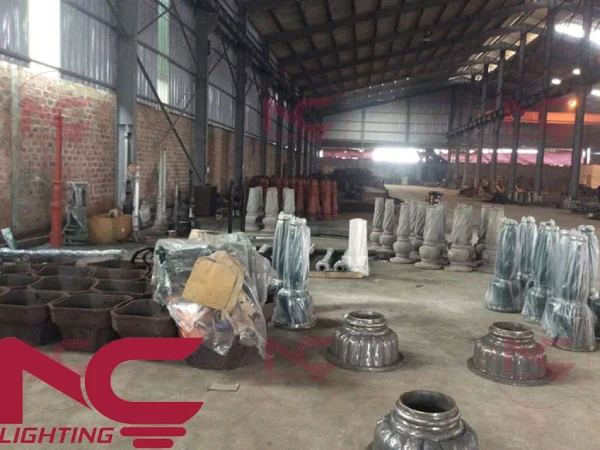 hình ảnh nhà máy cột đèn sân vườn hình ảnh nhà máy cột đèn sân vườn