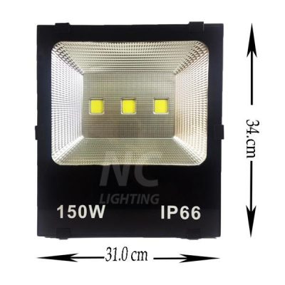 Đèn Pha Led PNC-04 150W Kích thước của Đèn Pha Led PNC-04 NC Lighting