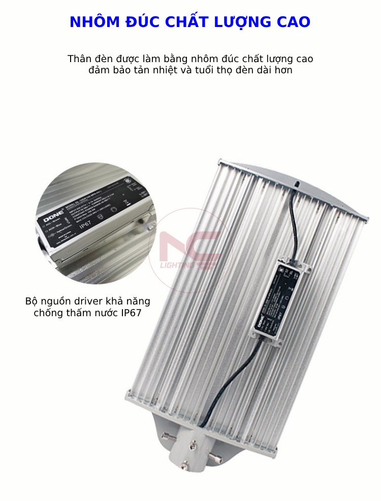Đèn Led Cao Áp LNC-02 mô tả đèn led cao áp LNC-02