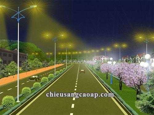 Mẫu cột đèn chiếu sáng 3D