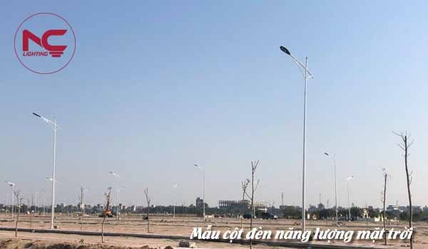 Mẫu cột đèn năng lượng mặt trời -1
