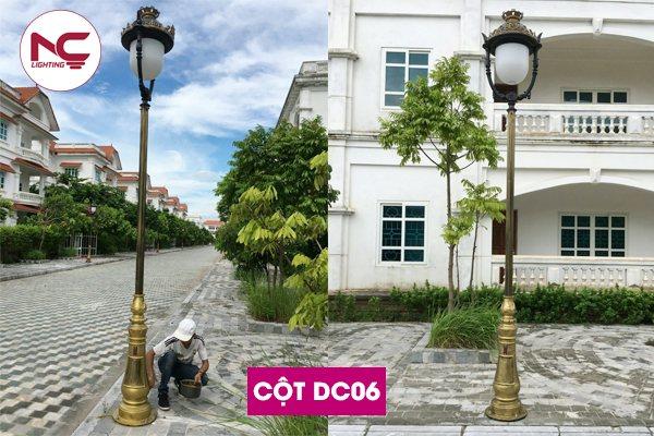 Mẫu cột đèn sân vườn DC06
