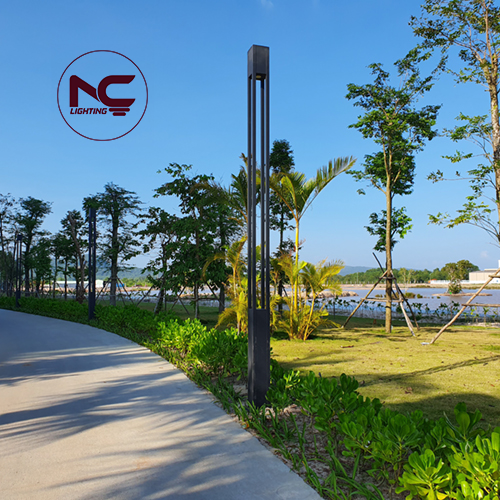 Mẫu trụ đèn trang trí sân vườn do NC Lighting cung cấp