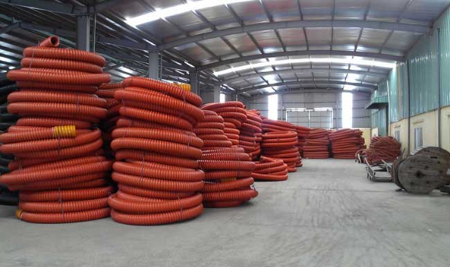 Ống Nhựa Xoắn Chịu Lực Ống nhựa xoắn chịu lực