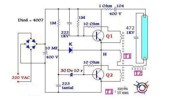 Tăng phô là gì? Nguyên lý hoạt động và công dụng của tăng phô Sơ đồ nguyên lý hoạt động của tăng phô