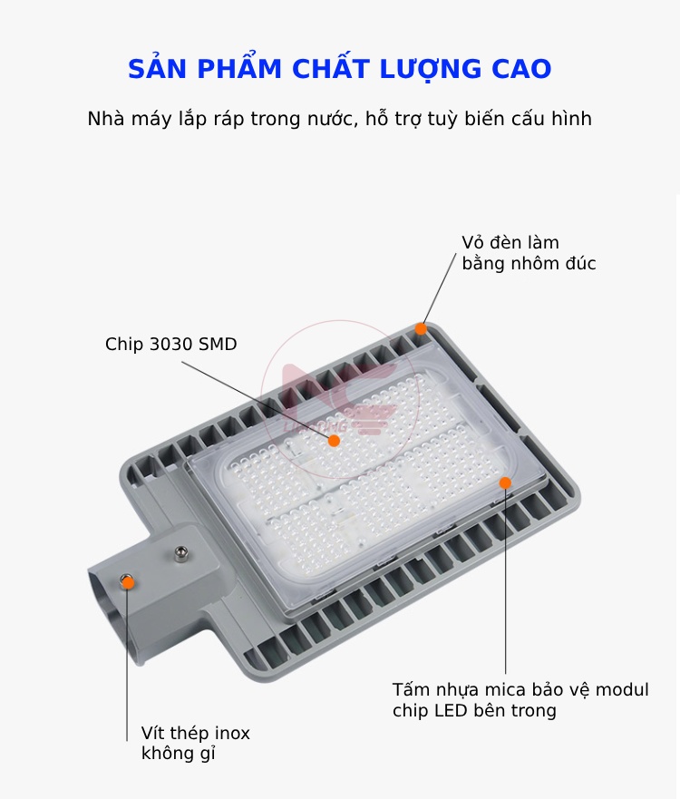 Ưu điểm nổi bật của đèn đường led LNC-12