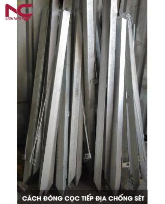 Cách đóng cọc tiếp địa chống sét