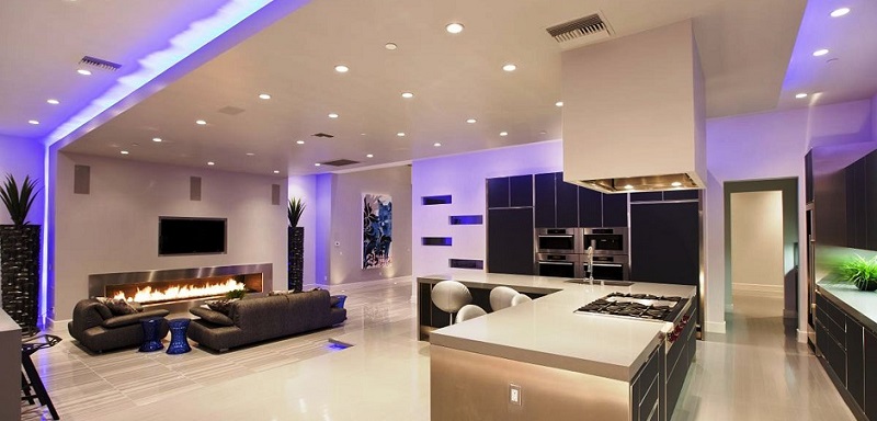 Ứng dụng của đèn led trong trang trí nội thất
