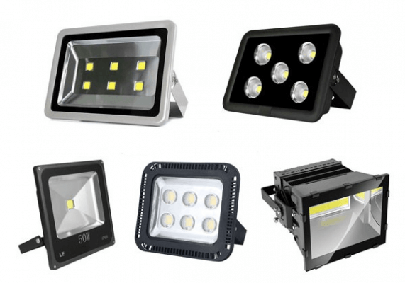 Các mẫu đèn pha lắp đặt chip led cob