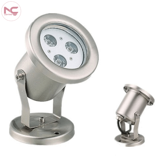 Đèn Led Âm Nước Tản Nhiệt NCATN-01 3x2W NC Lighting