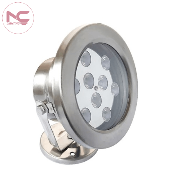 Đèn Led Âm Nước Tản Nhiệt NCATN-03 công suất 9x2w