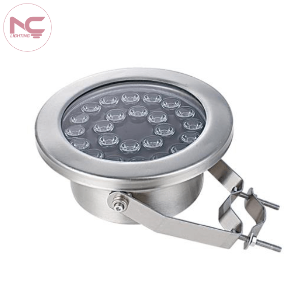 Đèn Led Âm Nước Tản Nhiệt NCATN-06 công suất 24x2W