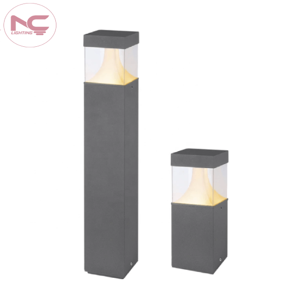 Đèn Nấm Vuông Đầu Nhựa Trong DN19 chính hãng