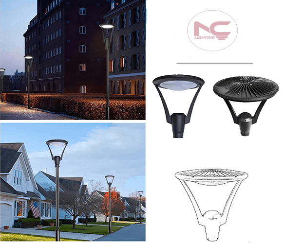 Đầu Nấm Mika Tán Quang DN18 Hình ảnh thực tế Đèn Nấm Mika Tán Quang DN18