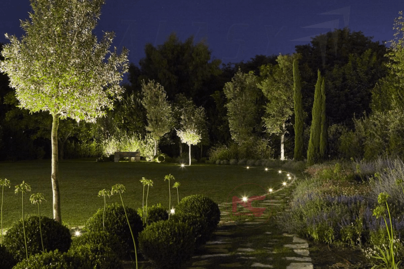 Đèn Led Âm Đất Dẫn Lối ADDL chiếu sáng khuôn viên sân vườn