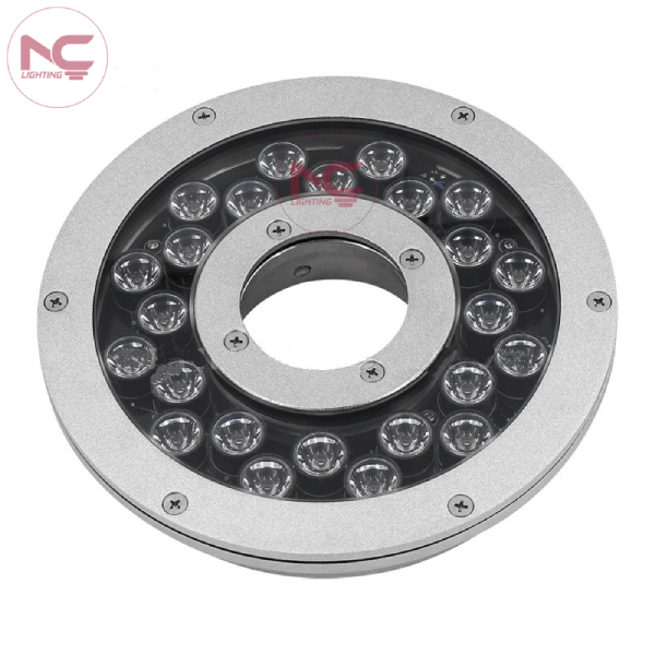 Đèn Led Âm Nước Bánh Xe RGB NCB-05, P=24W