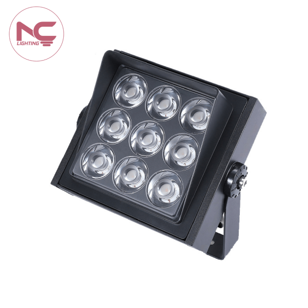 Mẫu Đèn Chiếu Cột Vuông Mũ NCCVMCOB
